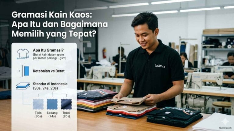 Gramasi Kain Kaos: Apa Itu dan Bagaimana Memilih yang Tepat? 2 Gramasi Kain Kaos Apa Itu dan Bagaimana Memilih yang Tepat - lavithra.com