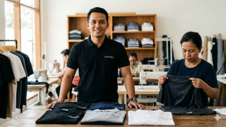 Kualitas Kaos Lavithra Komitmen Kami pada Standar Bahan Premium - image lavithra.com